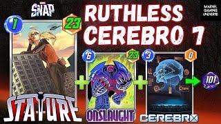 Cerebro’s 7Power takeover in Marvel snap ☠️🔥Marvel snap infinite marvelsnap viralvideos [upl. by Annaert]