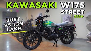 2024 Kawasaki W175 Street  Detailed Review  Cheapest Kawasaki in India 😲 kawasakiw175 [upl. by Cadell710]