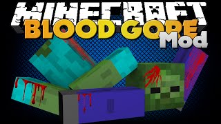 Minecraft  BLOOD AND GORE MOD  NEW AESTHETICS [upl. by Agathy242]