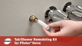 TubShower 3Handle Remodeling Kit for Price Pfister Verve in Chrome [upl. by Fabron]