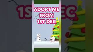 NEW Ermine Pet Coming To Adopt Me Christmas Update shorts [upl. by Idden]