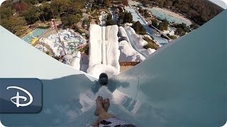 Summit Plummet  Blizzard Beach POV  Walt Disney World [upl. by Allista253]