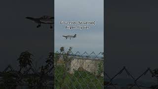 Gloucester Staverton Airport Flyover🏴󠁧󠁢󠁥󠁮󠁧󠁿🛩️ [upl. by Yatnod416]