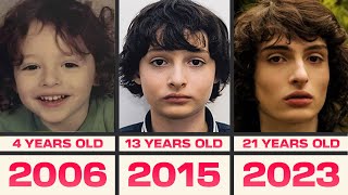 Evolution of Finn Wolfhard Age 021 20022023 [upl. by Kelwunn]