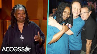 Whoopi Goldberg Cries In Billy Crystal Kennedy Honors Speech Over Robin Williams’ Death [upl. by Yennaiv]