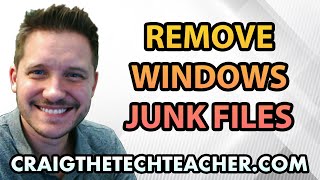 How To Remove Windows 7 Junk And Internet Files 2022 [upl. by Einnus]