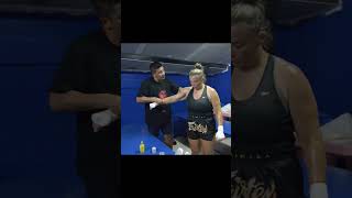 162lb Ladies Brawl muaythai [upl. by Aneertak]