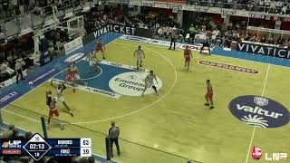 NBB Brindisi  Unieuro Forlì 8263  Highlights [upl. by Koralle]