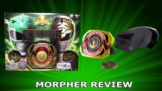 Legacy Power Morpher Green amp White Ranger Edition from MMPR Morpher Review [upl. by Bekki]