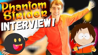 PHANTOMSTRIDER INTERVIEW  Phantom Strider on Youtube Cartoons Games and More [upl. by Endora550]