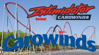 Intimidator Review Carowinds BampM Hyper Coaster [upl. by Lorien711]