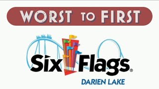 Worst to First Darien Lake Coasters Ranked 2024 [upl. by Maxine724]