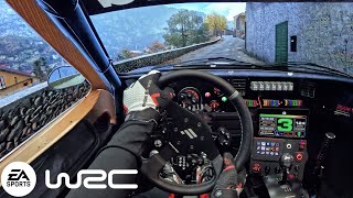 Rally Mediterraneo in the NEW WRC 23 is Just SPECTACULAR  Fanatec CSL DD [upl. by Meerek]