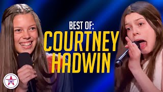 Top 3 BEST Courtney Hadwin Performances on AGT [upl. by Bravin]