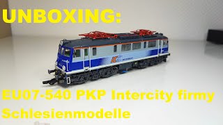 EU07 540 PKP Intercity firmy Schlesienmodelle [upl. by Schwarz]