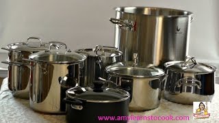 Amys Pan Room Choosing a Stockpot [upl. by Yrrab933]