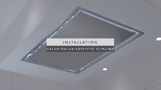 How to install Ceiling Cooker Hood  Luxair Brushless Motor Installation Guide [upl. by Sheeb]