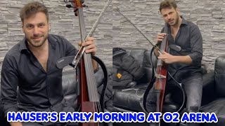 Hausers Early Morning at O2 Arena Rooftop Cello Adventure – Wish Him Luckquot in London [upl. by Bithia858]