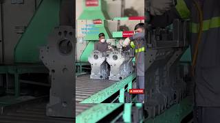 Incredible Technique in Assembling Tractor Engine [upl. by Airemat]