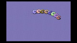 C64 software sprites with hardware sprite underlay [upl. by Jaf]