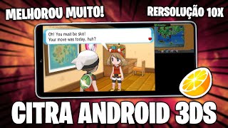 NOVA VERSÃO DO CITRA ANDROID  RESOLUÇÃO 10X E MAIOR PERFORMANCE EM VULKAN [upl. by Samoht]