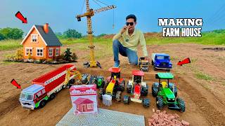 I Build a Big Farm House Using RC Vehicles  Chatpat toy TV [upl. by Savitt]