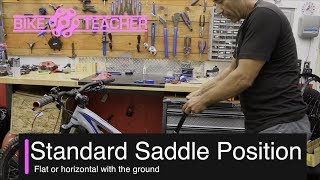 How to install saddle amp find proper height on a dropper post [upl. by Luemas]