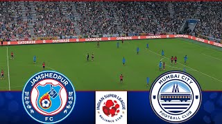 Jamshedpur FC vs Mumbai City FC  ISL 202425  Watch Along amp eFootball Match [upl. by Cirda742]