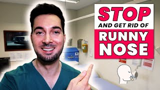 How to get rid of a runny nose and home remedy to stop fast [upl. by Attelrahc862]