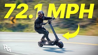 The World’s Fastest Electric Scooter Comes With a “Death Waiver” EMOVE Roadster review [upl. by Anilegna]