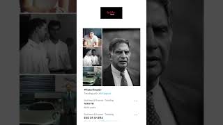 Ratan Tata Dies At 86 ratantata ratantata trendingshorts trendingnews trending [upl. by Mohandis]