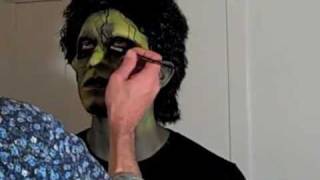 Michael Jackson Thriller Zombie Make Up [upl. by Corly]