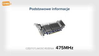 Asus GeForce 210 1GB EN210 SILENTDI1GD3V2 LP  Ceneopl [upl. by Anaert]