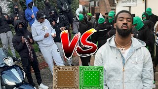 The Deadly War In North London • Get Money Gang Vs Dem Africans [upl. by Belicia]