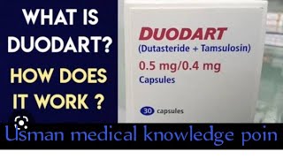 Duodart capsule usesdosageside effects in urduhindi [upl. by Hayn]