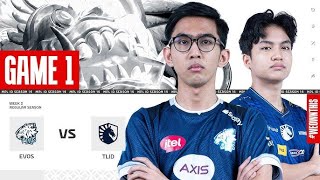 EVOS VS TEAM LIQUID GIMANA KABAR EVOS [upl. by Ailel]