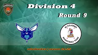 Atlasbasket  Div 4Round 9  HORNETS vs AL COJONES [upl. by Billat337]