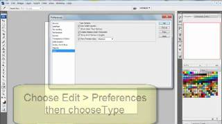 Viewing Fonts in Photoshop and PSE [upl. by Nael723]