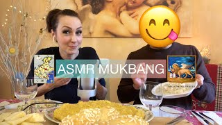 ASMR MUKBANG ALLA VENETA 🍽🦁🇮🇹 Pranziamo insieme con un ospite speciale 👀 Eating sounds ASMR ITA [upl. by Wiley]