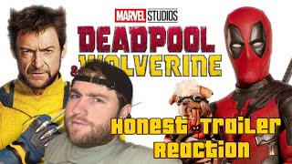 Deadpool and Wolverine Honest Trailer  REACTION [upl. by Anaidni383]