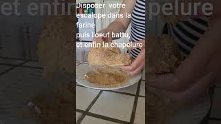 Recette des escalopes panées [upl. by Kendrick]