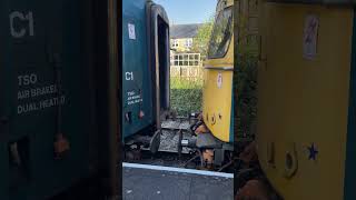 33035 Coupling Up To Some MK2 Coaches At Leyburn [upl. by Aggarwal]