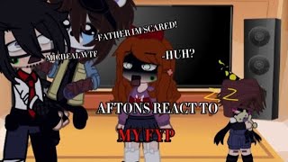 AFTONS REACT TO MY FYP\\i have no ideas for this\\ [upl. by Anaili]