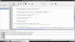 GUIs with GTK  Hello World [upl. by Nissa]