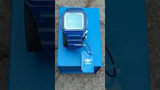 ADIDAS TREFOIL DIGITAL WATCH jamtanganadidas adidasindonesia ultraboost adidaswatch [upl. by Moulton]