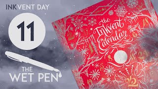 Diamine Inkvent Calendar 2021 Day 11 Party Time [upl. by Aisilef]