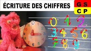 Les chiffres et signes en maternelle gs et cp  Compter et tracer [upl. by Marijo]