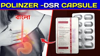 PolinzerDSR Capsule  Pantoprazole and Domperidone Capsule Review in Bengali [upl. by Angeline271]