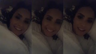 Demi Lovato  Instagram Live Stream  28 September 2017  Talking About New Album [upl. by Enal654]