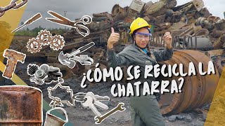 Aprende ¿Cómo se recicla la chatarra Con Marce La Recicladora 😱♻️ [upl. by Htebaras831]